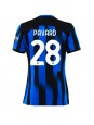 Inter Milan Benjamin Pavard #28 Domácí Dres pro Dámské 2023-24 Krátký Rukáv
